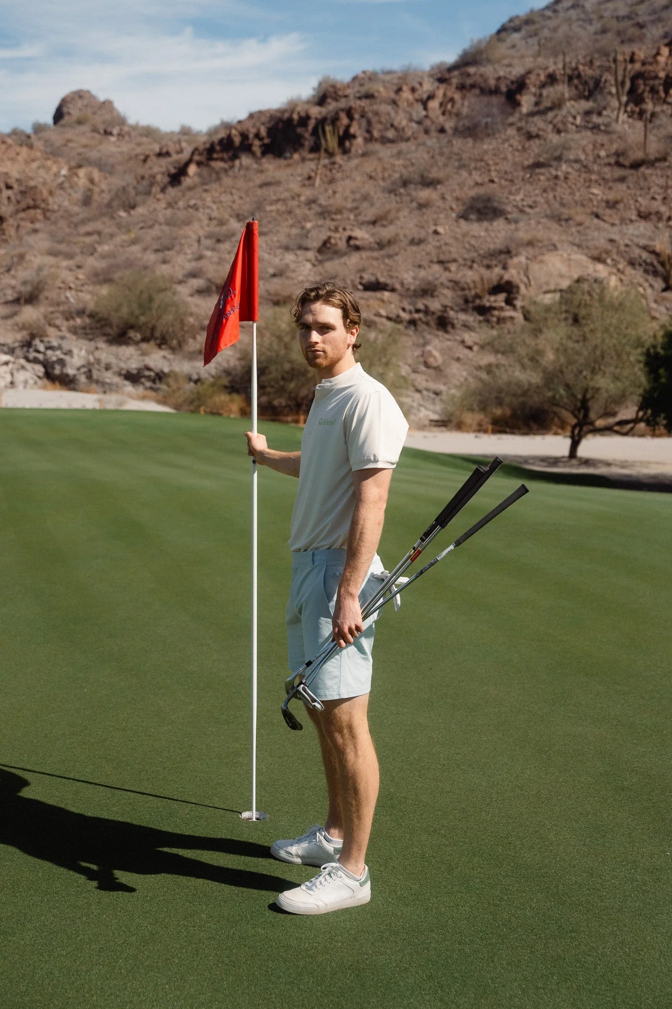 Men's Mantra Catalyst Polo - Sea Salt