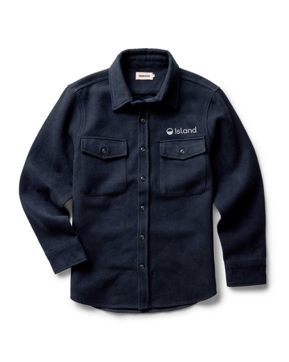 Men's Taylor Stitch The Maritime Shirt Jacket - Dark Navy Moleskin Twill