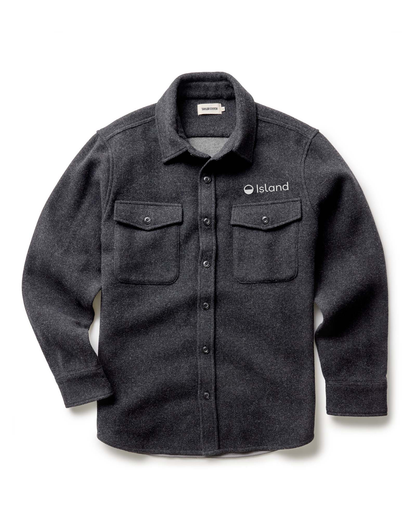 Men's Taylor Stitch The Maritime Shirt Jacket - Heather Charcoal Wool