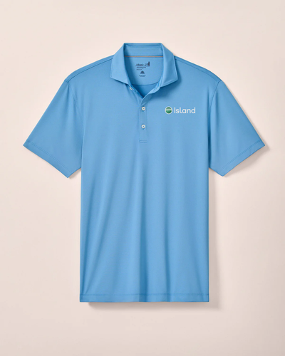 Men's Johnnie-O Birdie Performance Jersey Polo - Tide