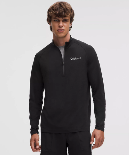 Men's LuluLemon Metal Vent Tech Half Zip - Black