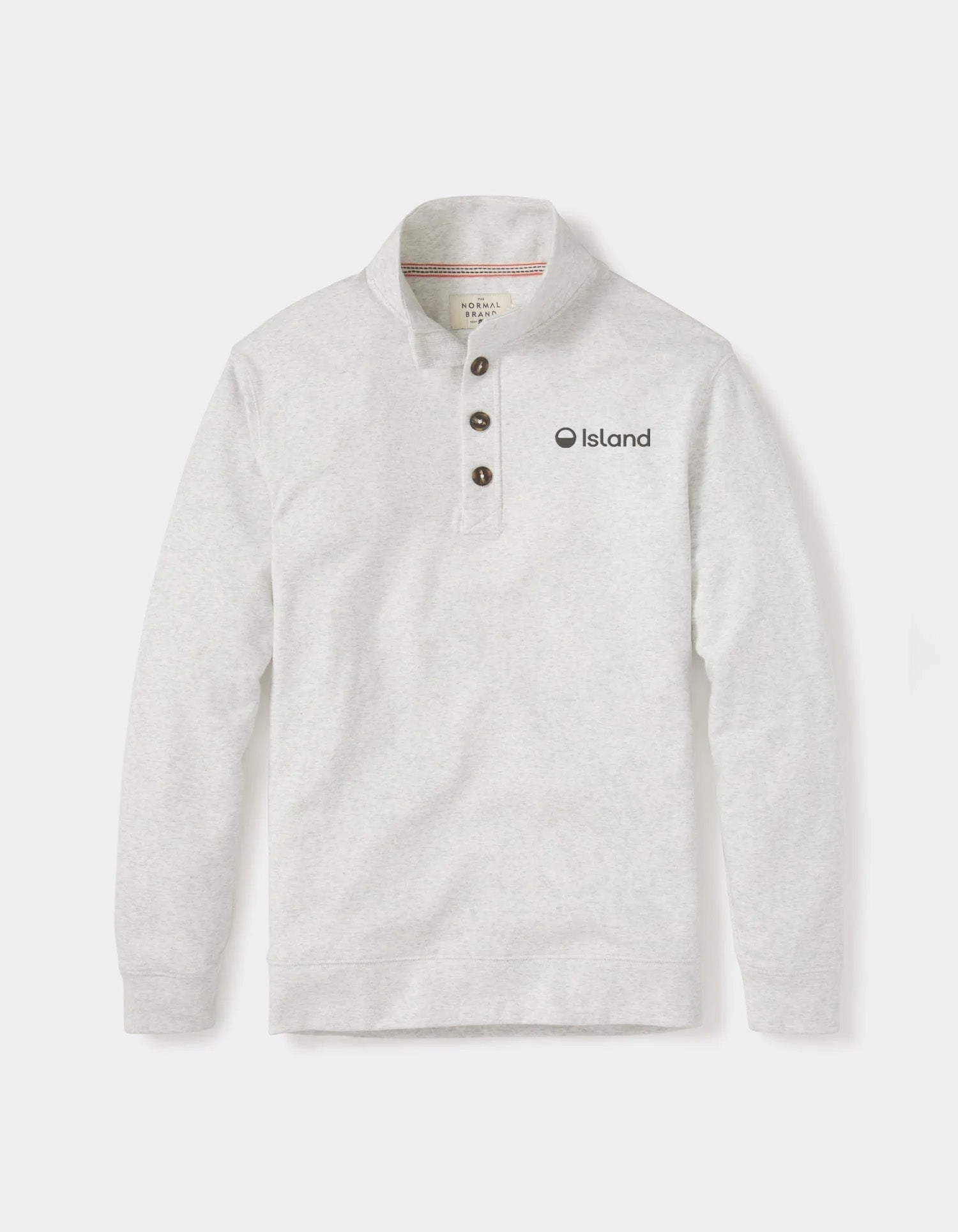 Men's The Normal Brand Puremeso Button Popover - Stone