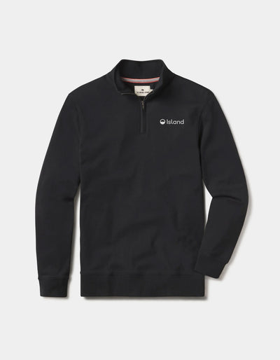 Men's The Normal Brand Puremeso Weekend 1/4 Zip - Black