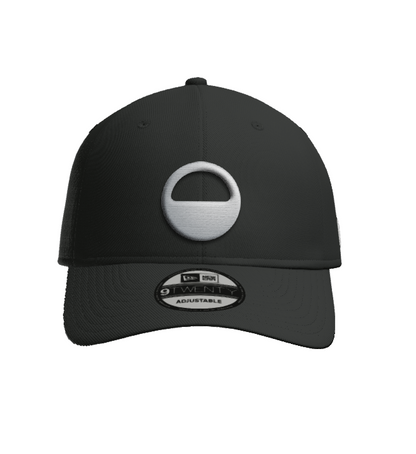 New Era Cotton Unstructured Hat - Black