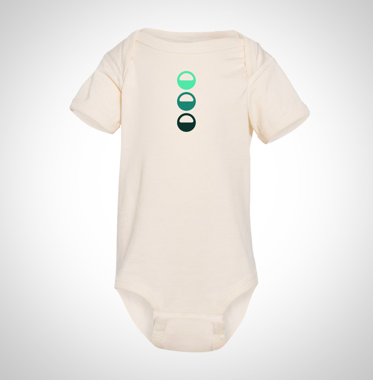 Island Baby Onesie - Circle Logo