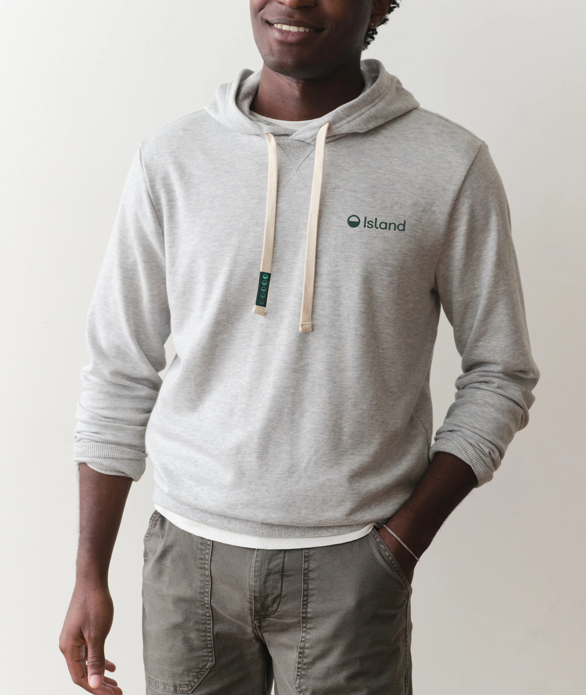 Men's Marine Layer Pacifica Stretch Hoodie - Light Grey