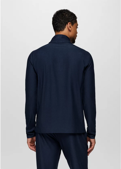 Men's Prana Altitude Tracker Light 1/4 Zip - Nautical Heather