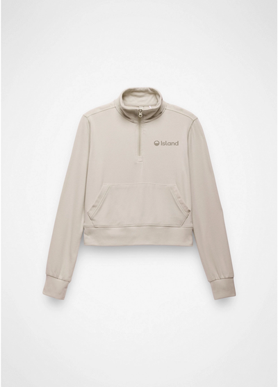 Women's Prana Willow West Half Zip - Almond