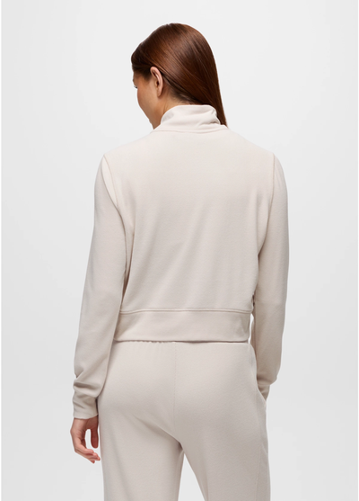 Women's Prana Willow West Half Zip - Almond