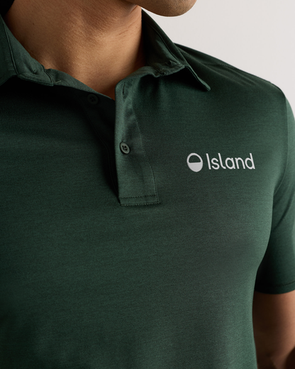 Men's Quince Flowknit Performance Polo - Olive