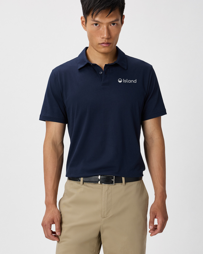 Men's Quince Japanese Lotus Polo - Navy