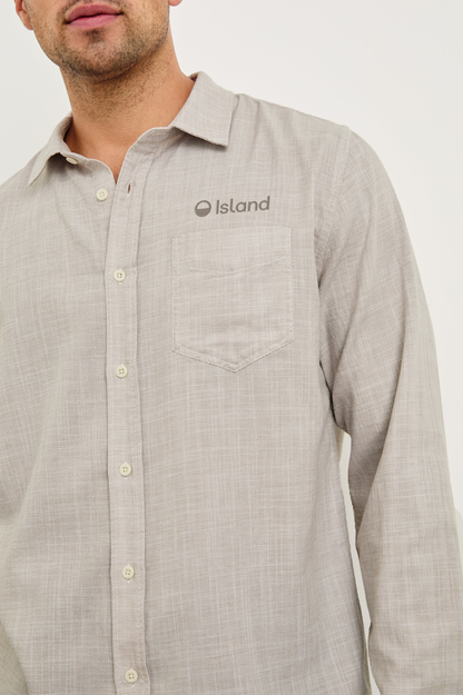 Men's Rails Wyatt Button Down - Tahini Etch | Pre-Order