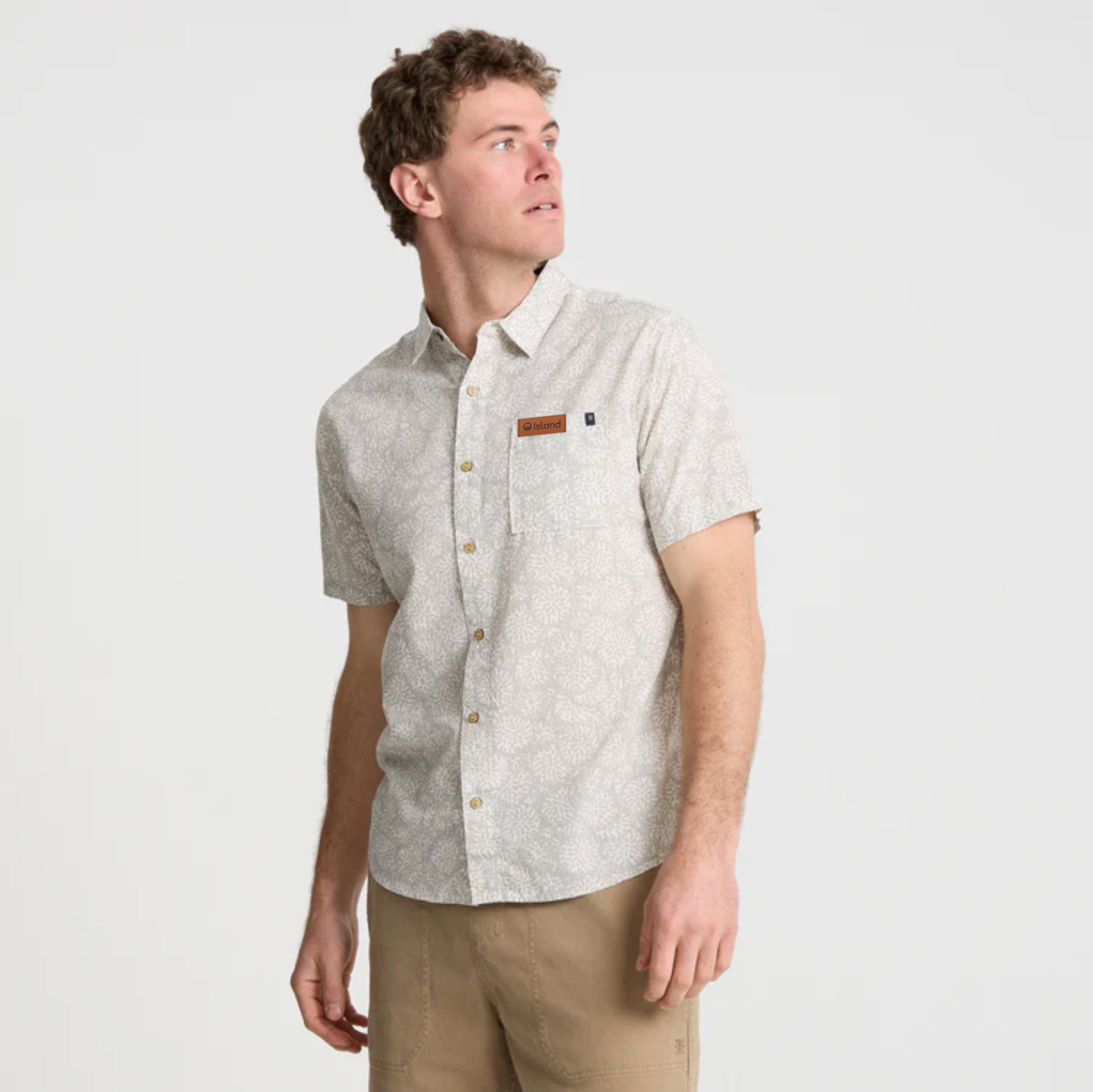 Men's Roark Journey Shirt - Ghost Grey | Pre-Order