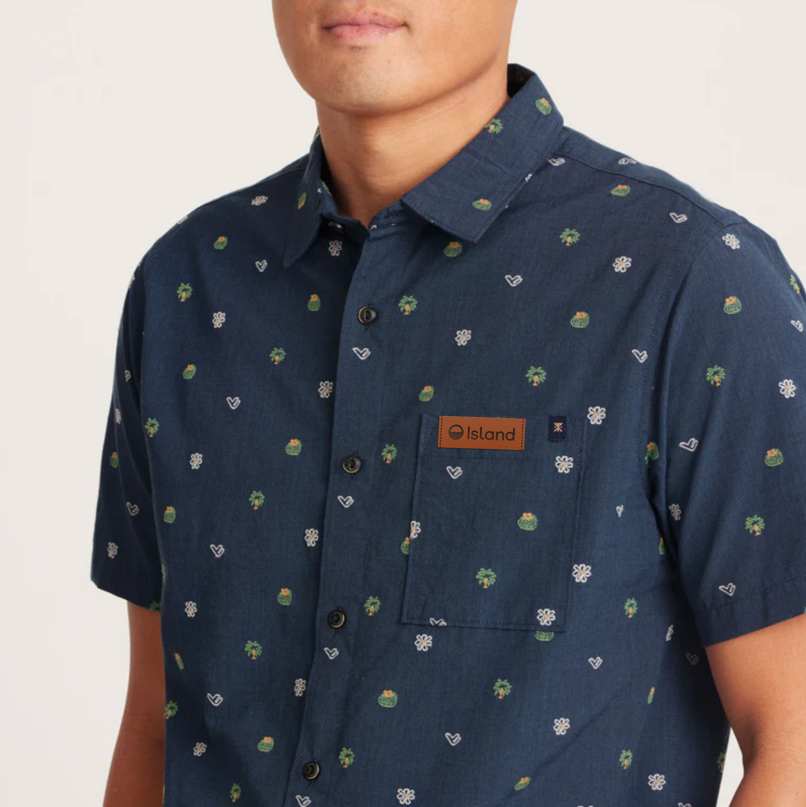 Men's Roark Journey Shirt - Navy Doby | Pre-Order