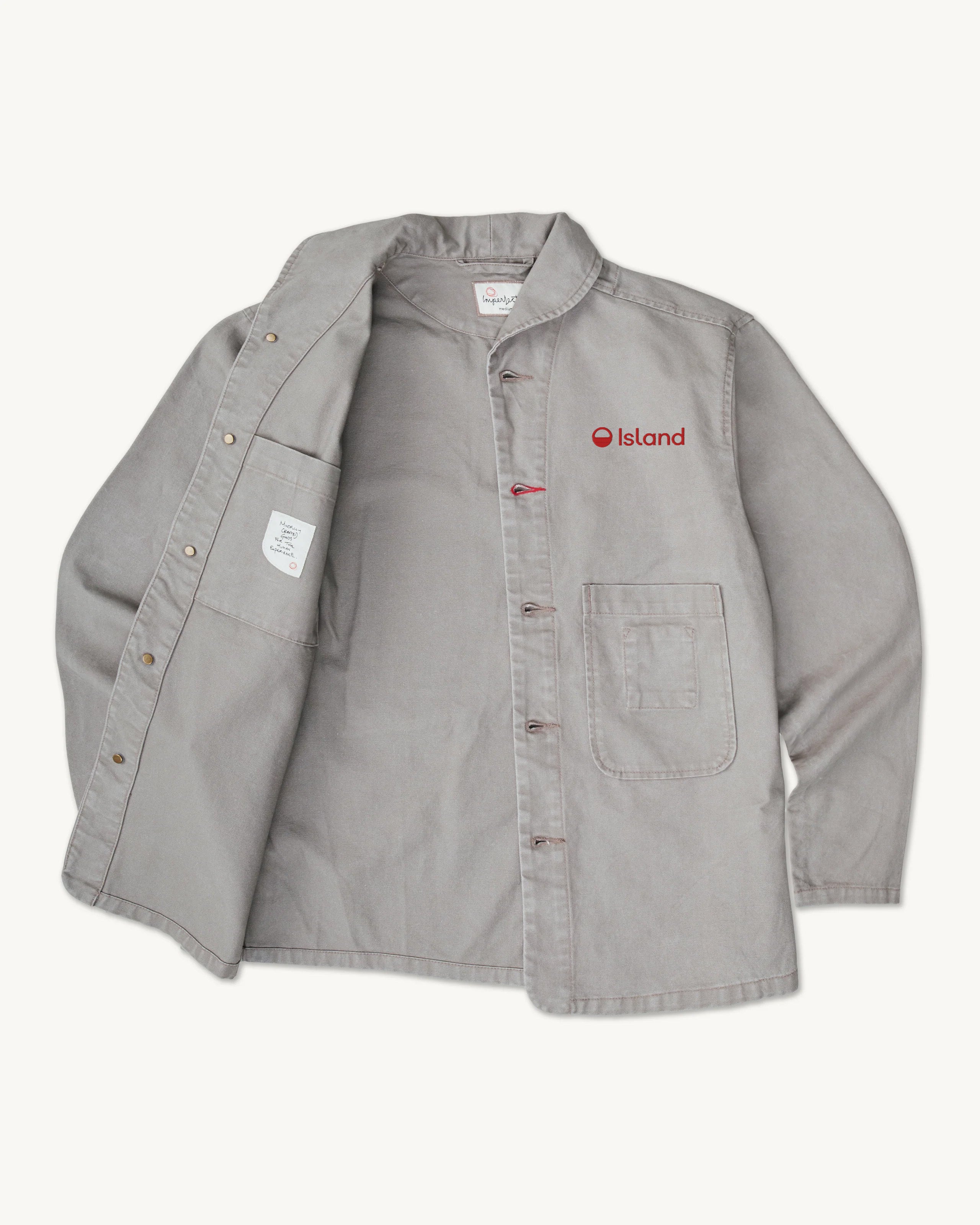 Men's Imperfects Chore Shepherds Craft Canvas Shirt - Driftwood