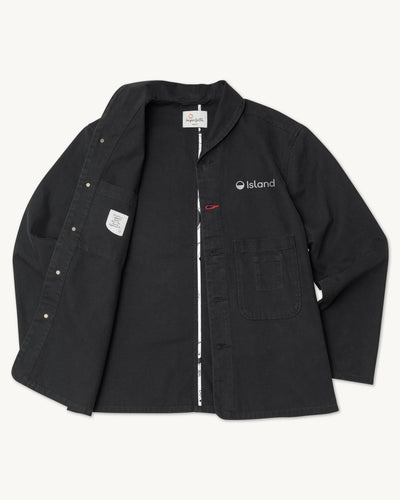Men's Imperfects Chore Shepherds Craft Canvas Shirt - Obsidian