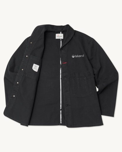 Men's Imperfects Chore Shepherds Craft Canvas Shirt - Obsidian