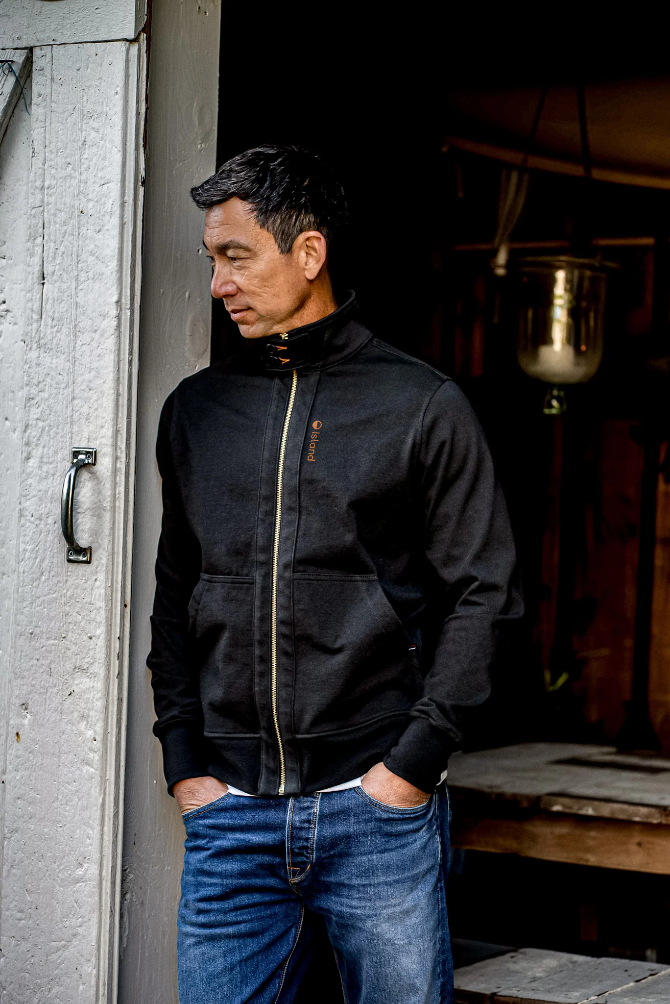 Men's Wiesmade Stinson Moto Jacket - Basalt