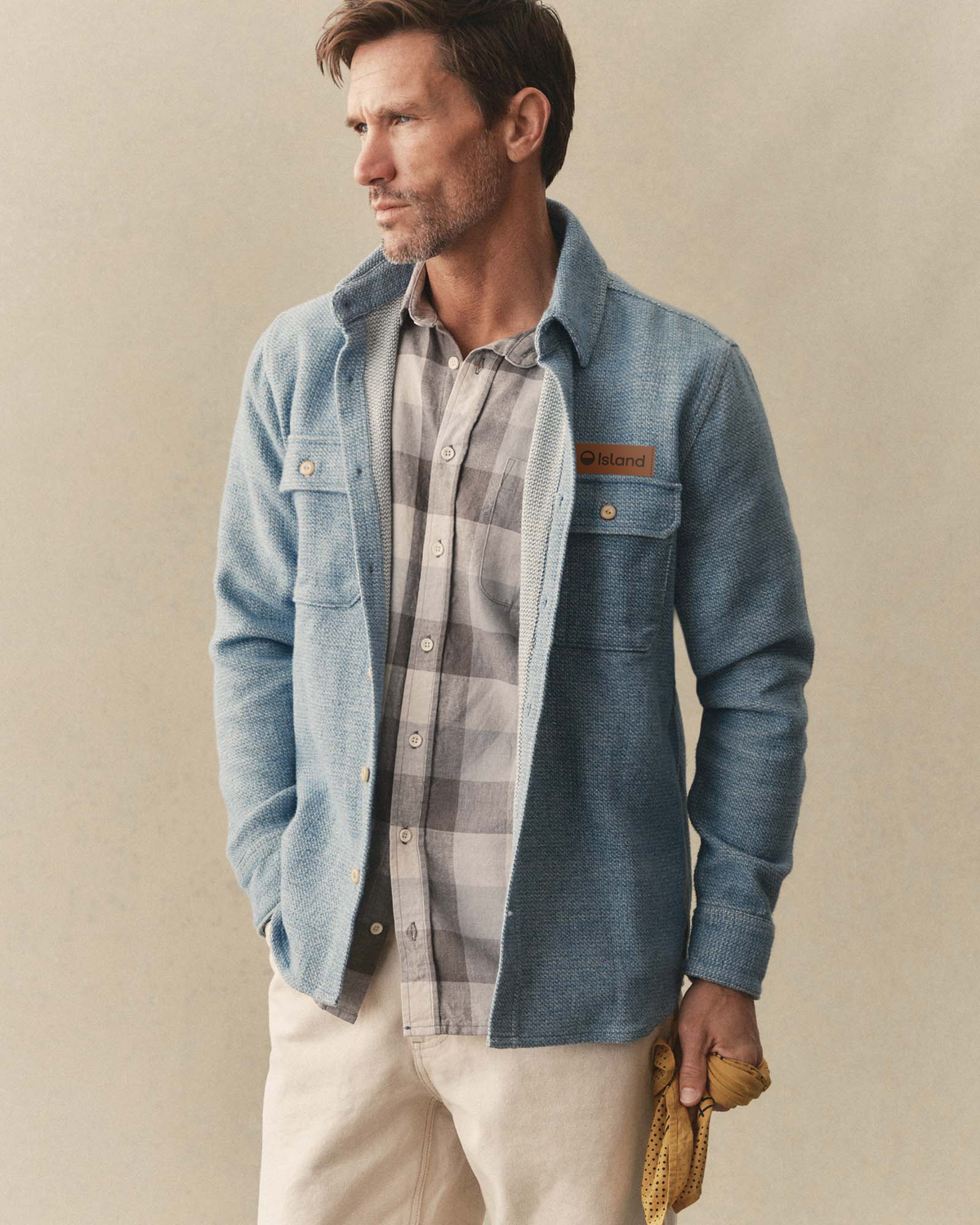 Men's Taylor Stitch Division Shirt - Washed Indigo