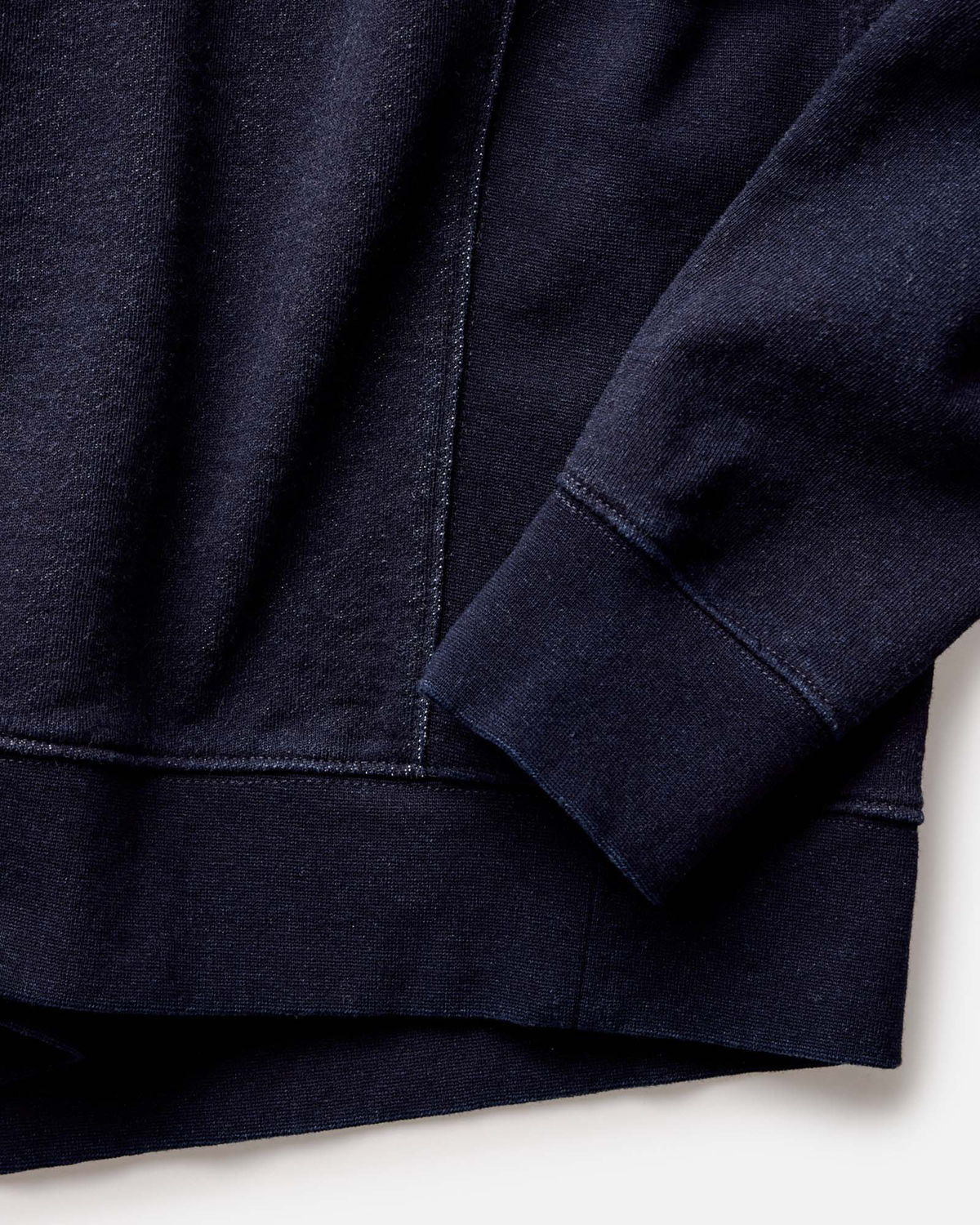 Men's Taylor Stitch Sunset Après Crew - Rinsed Indigo Terry