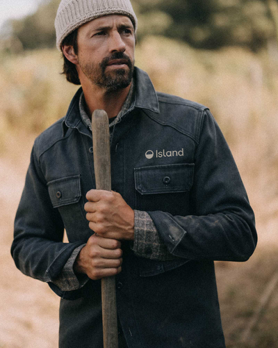 Men's Taylor Stitch The Shop Shirt - Navy Chipped Canvas