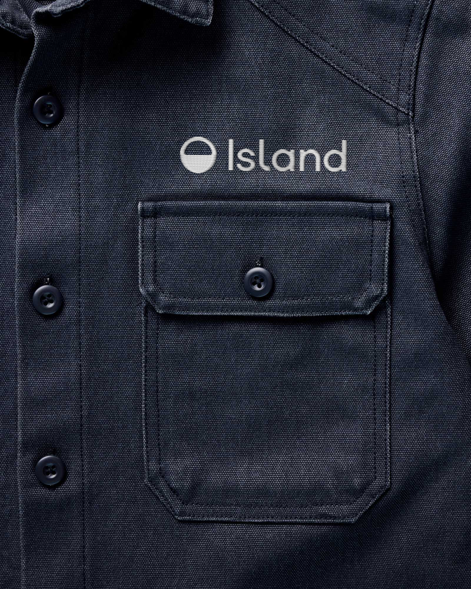 Men's Taylor Stitch The Shop Shirt - Navy Chipped Canvas