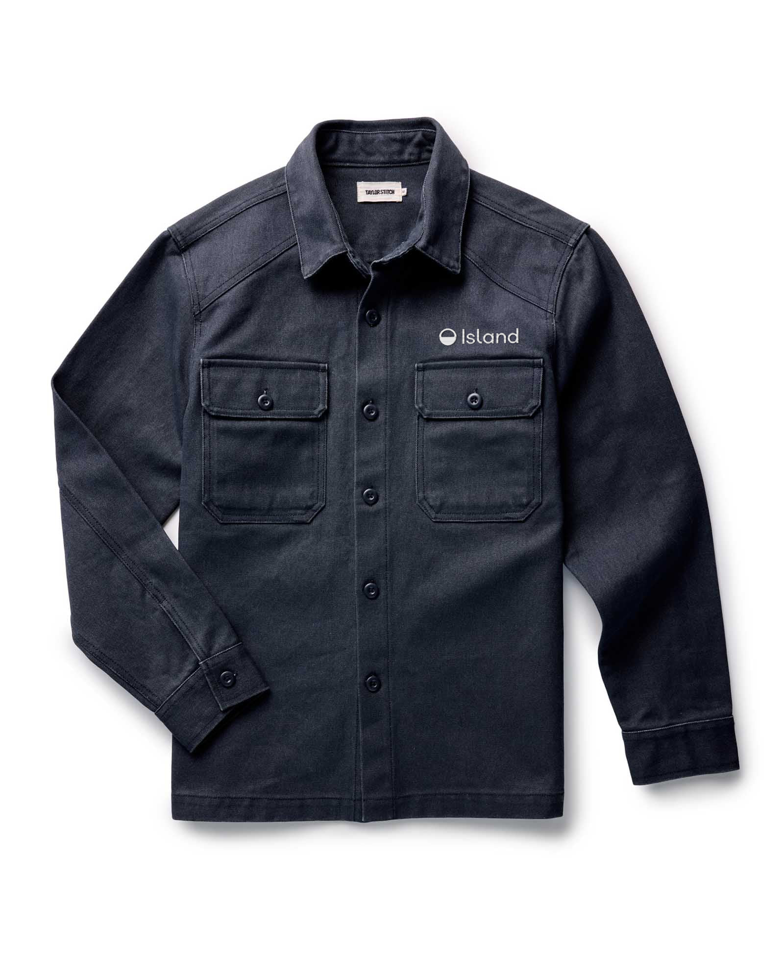 Men's Taylor Stitch The Shop Shirt - Navy Chipped Canvas