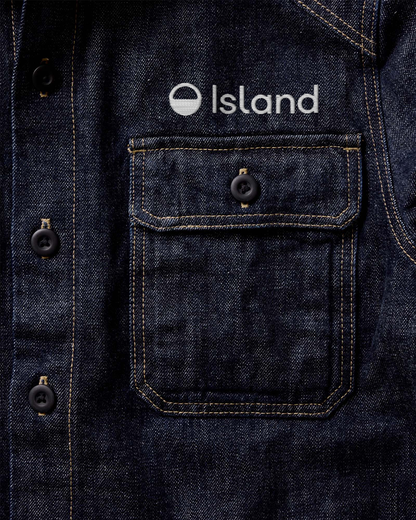 Men's Taylor Stitch The Shop Shirt - Rinsed Indigo Selvedge