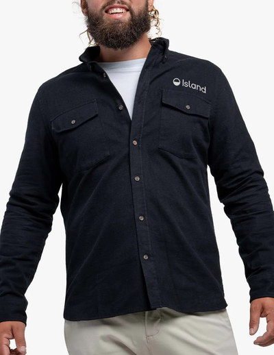 Men's Mugsy Jetpack Flannel - Black