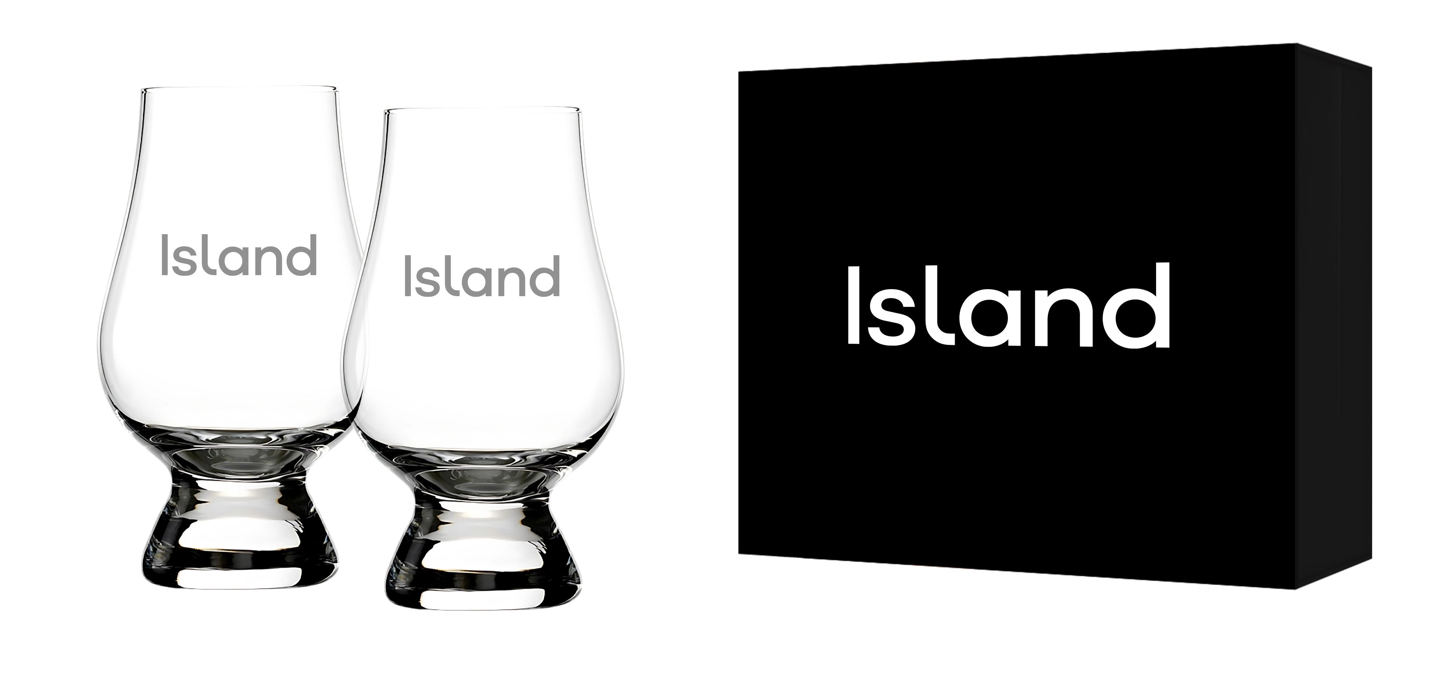 Island Whiskey Taster Glass Gift Set