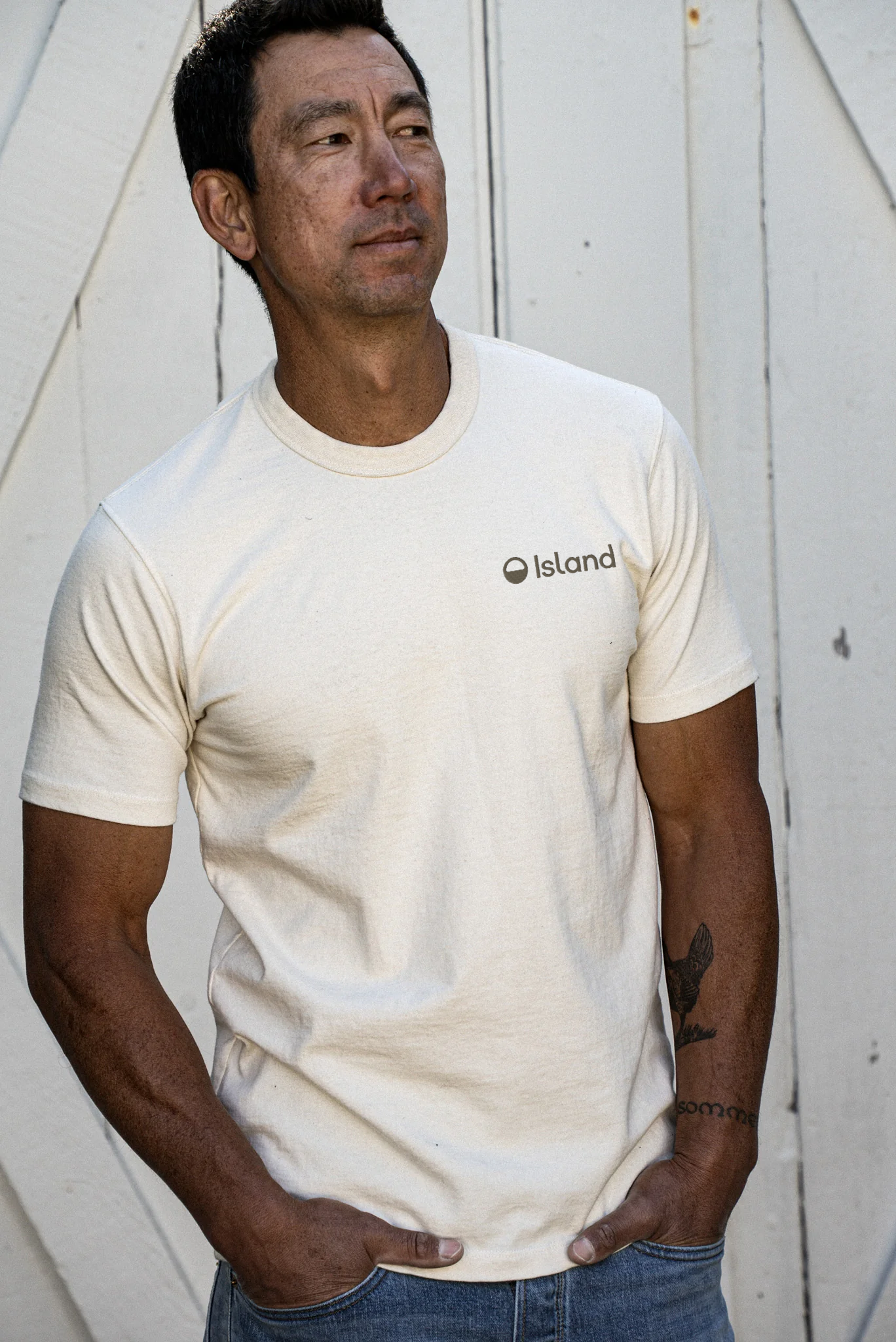 Men's WiesMade Bolinas Tee - Natural