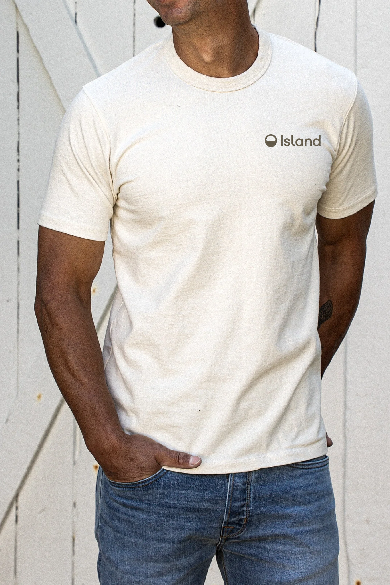 Men's WiesMade Bolinas Tee - Natural
