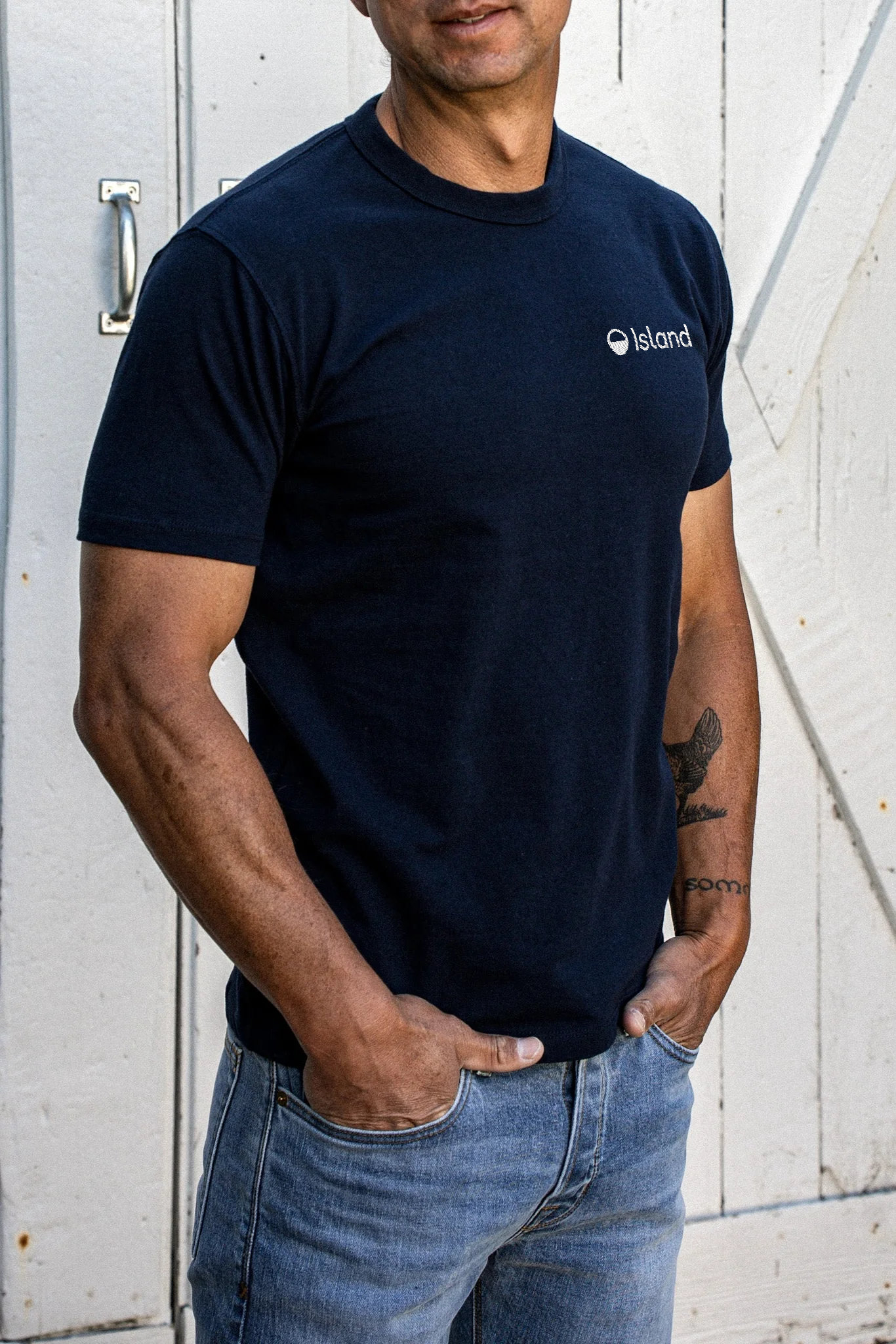 Men's WiesMade Bolinas Tee - Polar