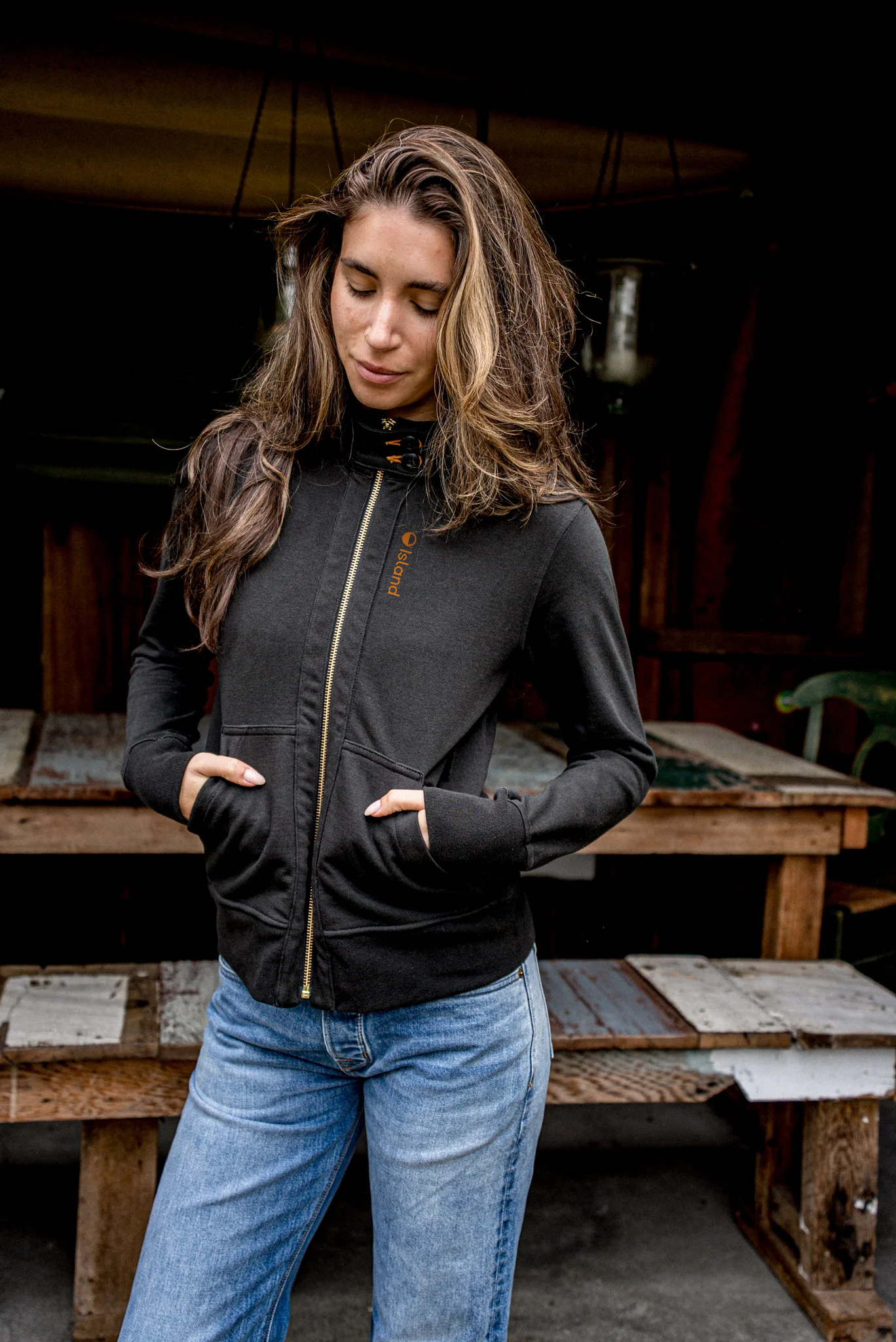 Women's Wiesmade Stinson Moto Jacket - Basalt