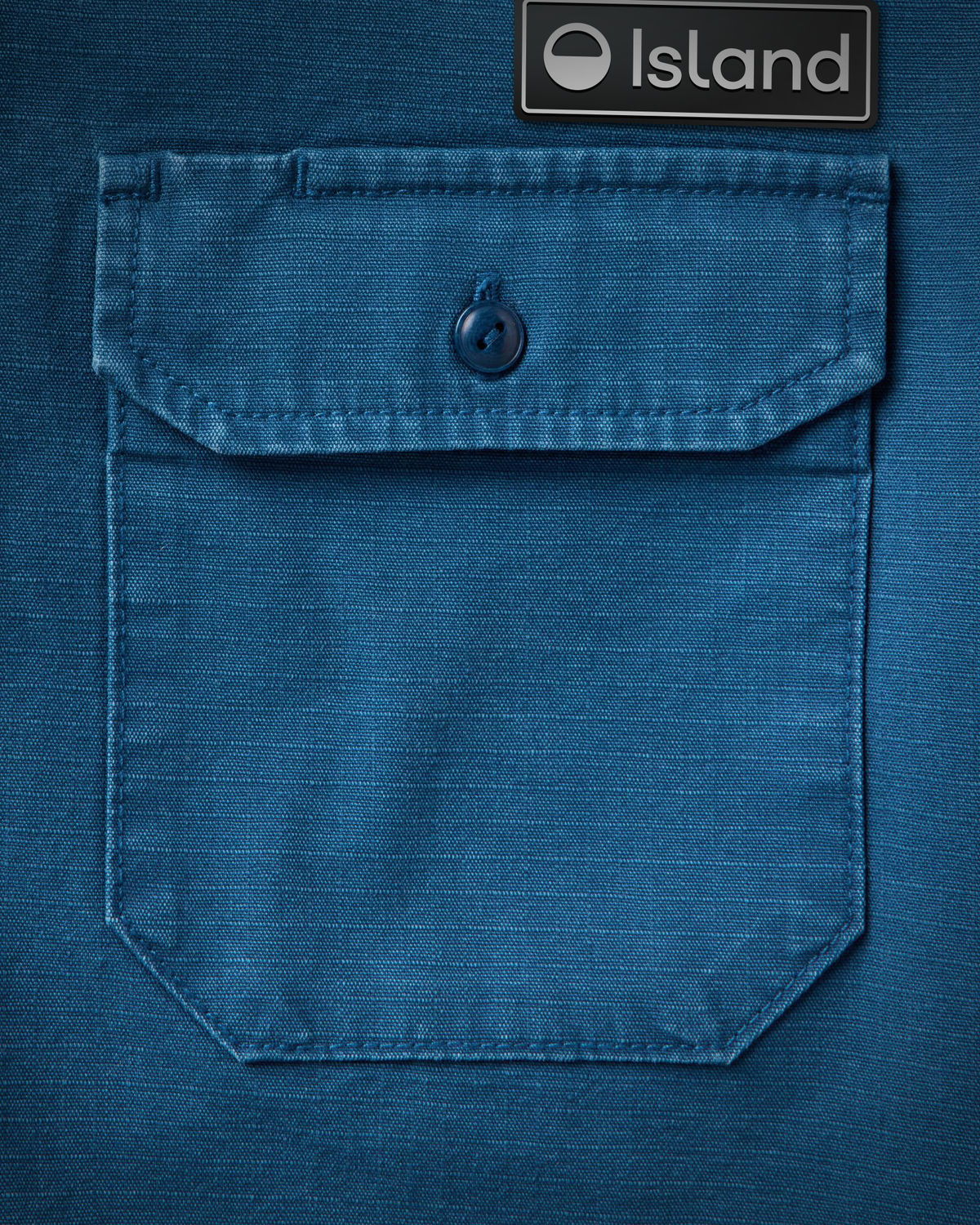Men's Taylor Stitch Mechanic Short Sleeve Shirt - Atlantic Ripstop